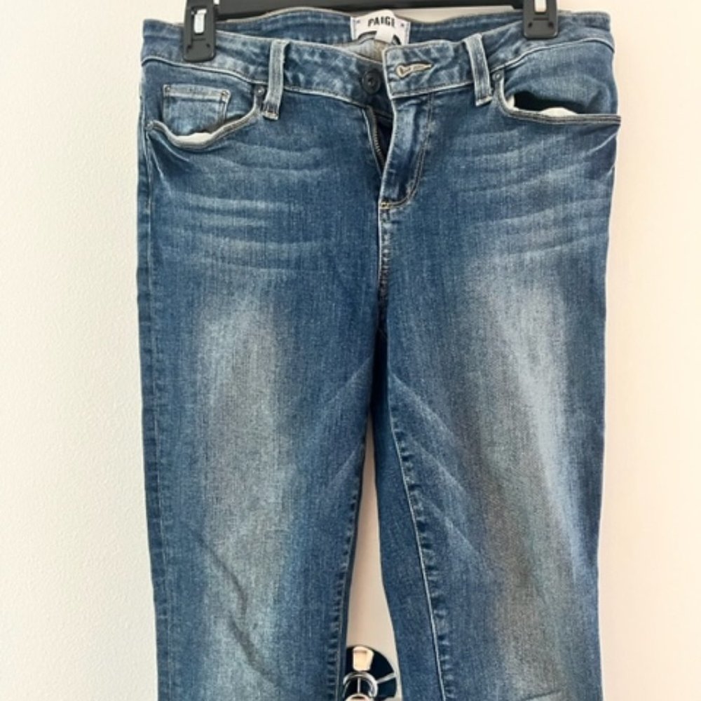 Paige Skyline Ankle Peg Skinny Jeans